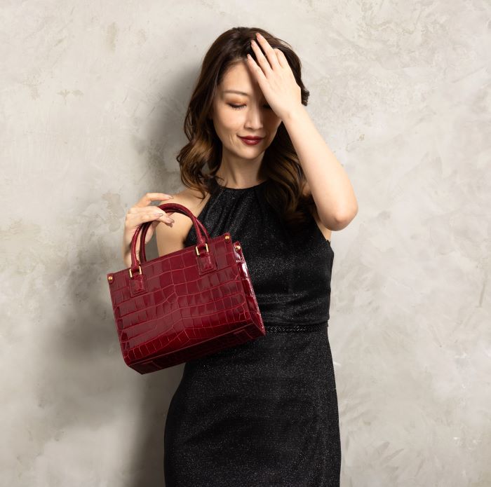 楽天市場】クロコダイル本革 レディース バッグ クロコ クロコダイル