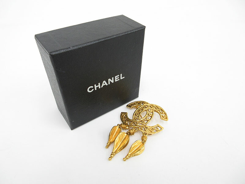 楽天市場】CHANEL(シャネル) ブローチ 1995年秋冬コレクション ココ