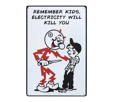 楽天市場】レディ・キロワット ブリキ看板 サインプレート おしゃれ