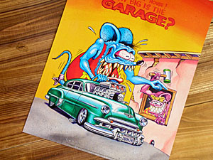 楽天市場】ラットフィンク ポスター レトロ コミック ホットロッド