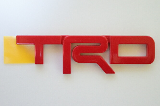 楽天市場】【ZN6型トヨタ 86 (ハチロク)】リア右「TRD」文字 レッド