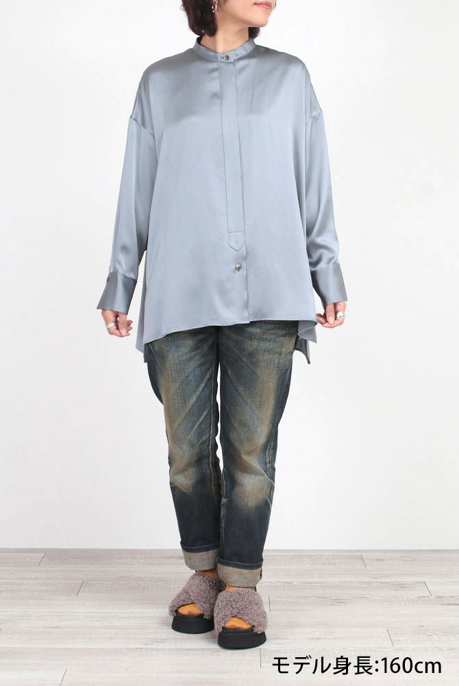 楽天市場】【正規販売店】SACRA サクラ シャツ TRIACE SATIN SHIRT