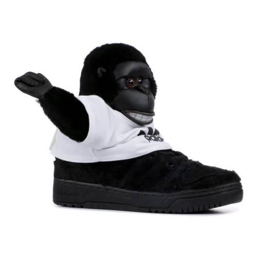 楽天市場】【 ADIDAS JEREMY SCOTT 'GORILLA' / BLACK1 BLACK1 BLACK1