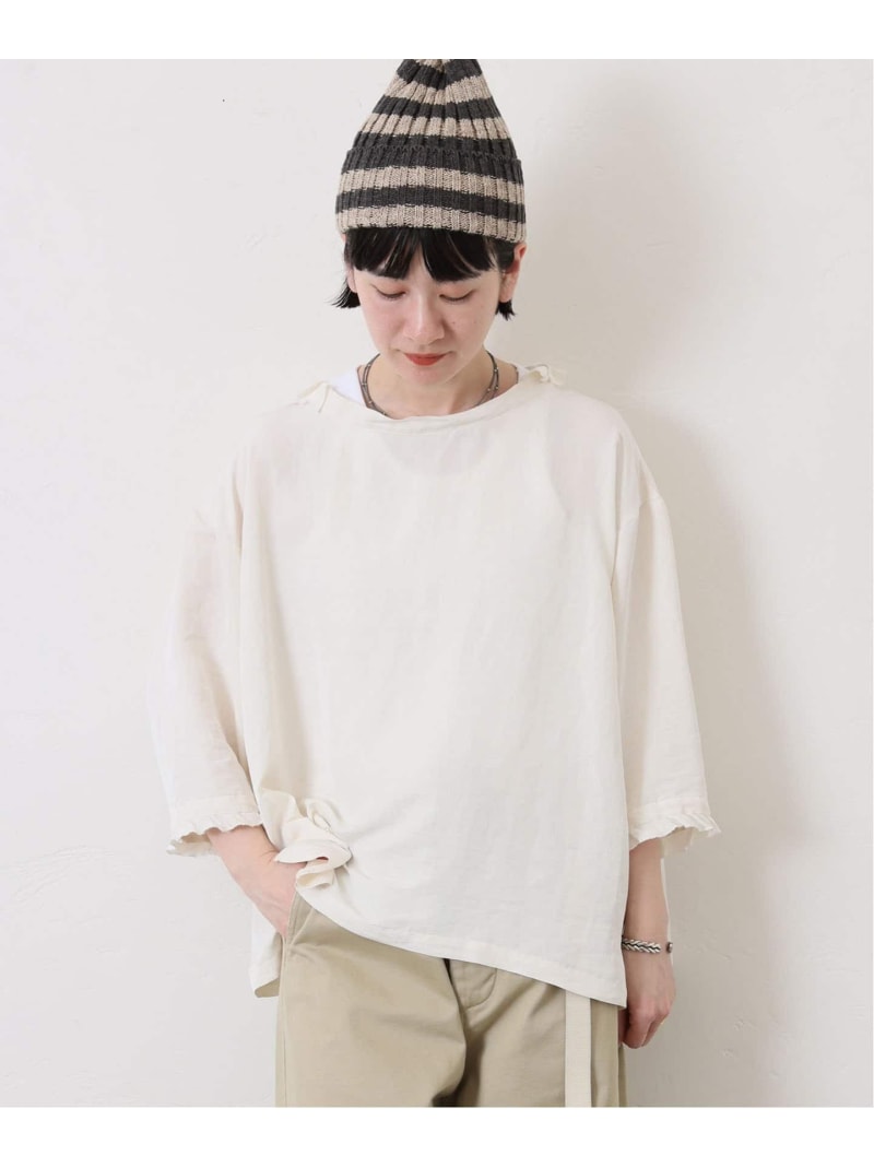 楽天市場】ヴィンテージローン タックフリルブラウス journal standard