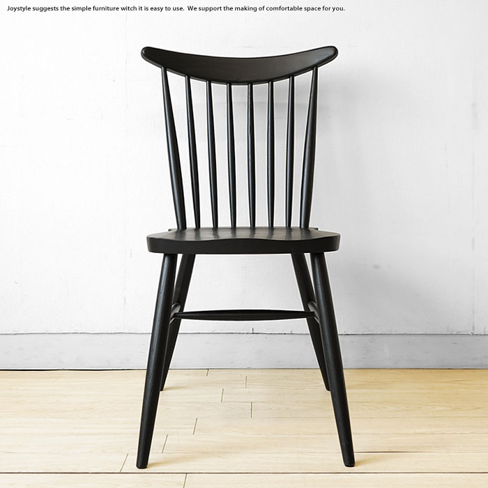 楽天市場】ダイニングチェア ブラック色 タモ材 タモ無垢材 木座 木製