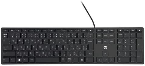 楽天市場】HP 有線 USB 薄型 320K 日本語配列 JPキーボード L96909-291