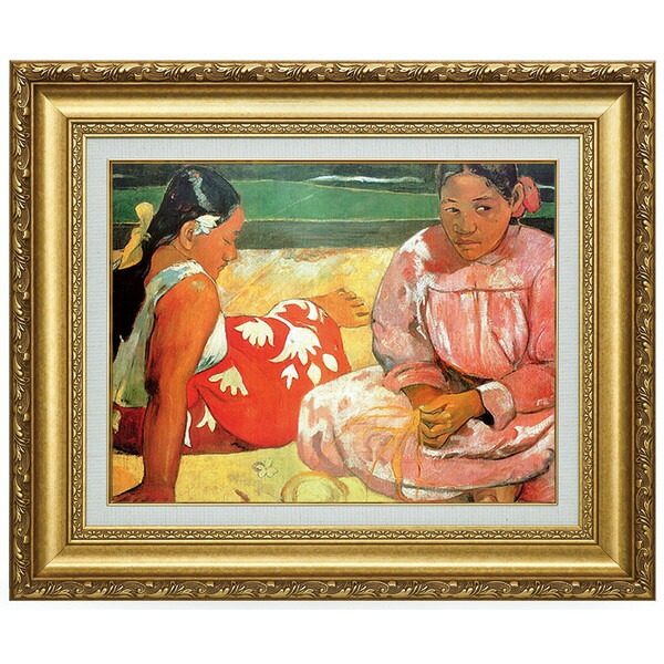 楽天市場】ゴーギャン 複製名画 ゴーギャン「タヒチの女」 美術品