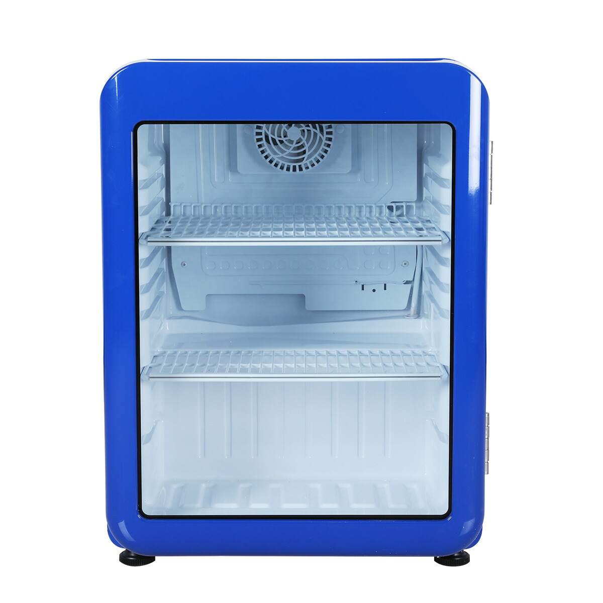 楽天市場】【アウトレット目玉特価】68L 青 レトロ 冷蔵ショーケース