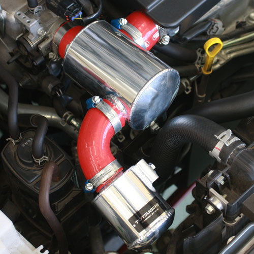 楽天市場】ジムニー 吸気 ターボ インテークチャンバー＆レゾネータ