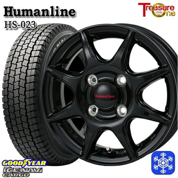 楽天市場】145R12 6PR スタッドレス ホイールセット（タイヤ本数4本