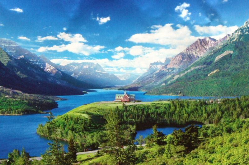 楽天市場】1000ピースジグソーパズル ウォータートン・グレーシャー