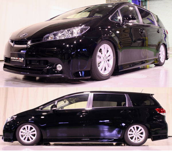 楽天市場】RS-R Black-i車高調 ウィッシュ ZGE20W / FF H21/4〜H24/3