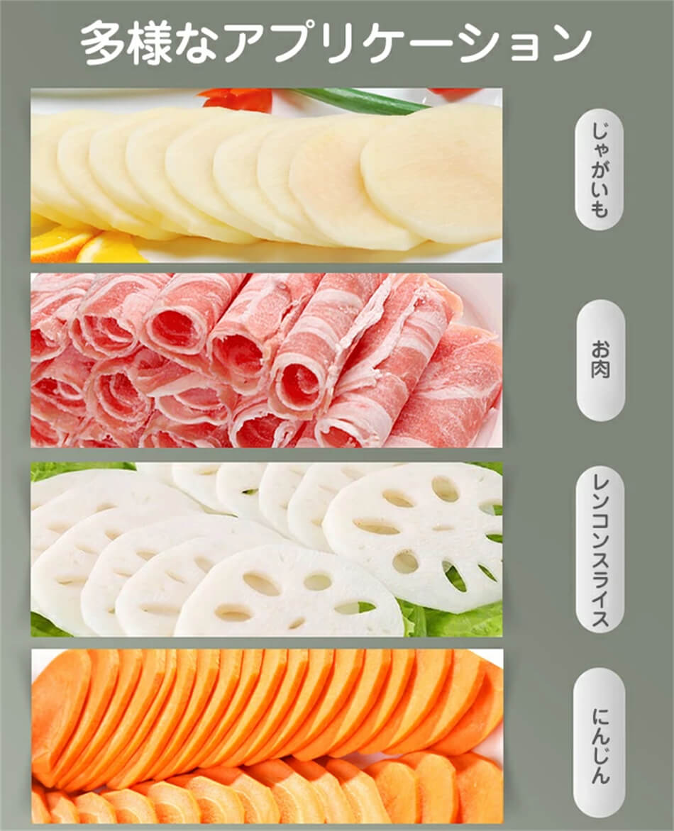 楽天市場】家庭用ミートスライサー 肉スライスマシン 家庭用 0.3-8mm厚
