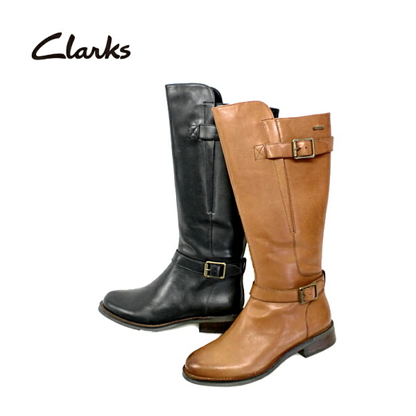 楽天市場】クラークス Clarks ロングブーツ [322F] MARA VALE GTX 本革