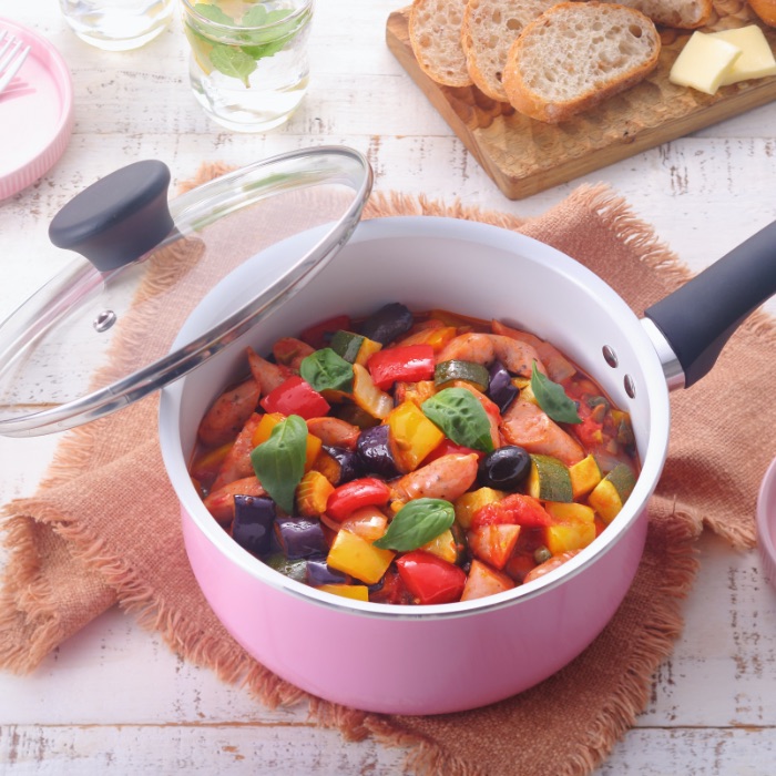 楽天市場】【京セラ公式】ガス火専用 片手鍋 16cm フッ素樹脂 不使用