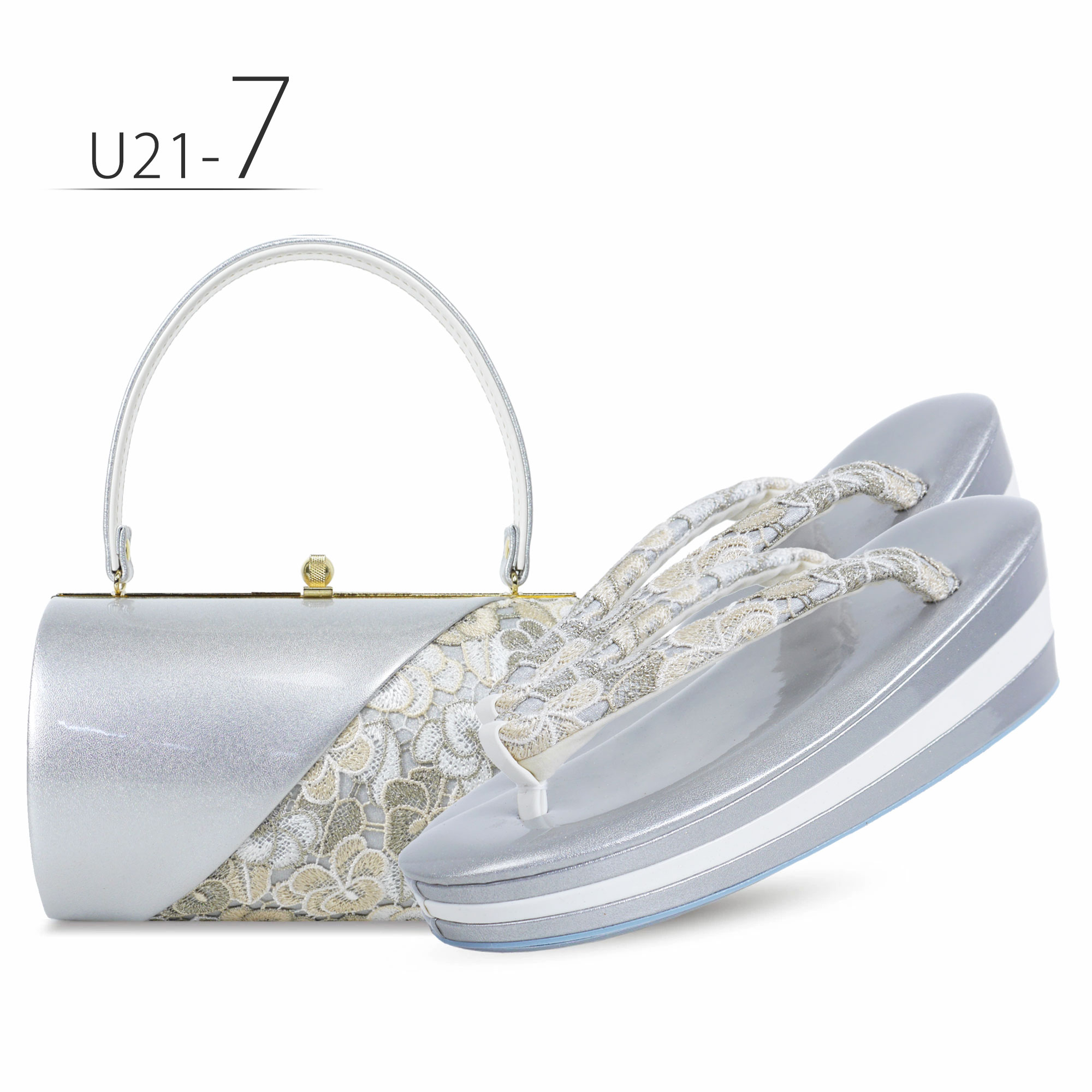 楽天市場】草履バッグセット レース×エナメル 選べる 7色 振袖用 ラメ