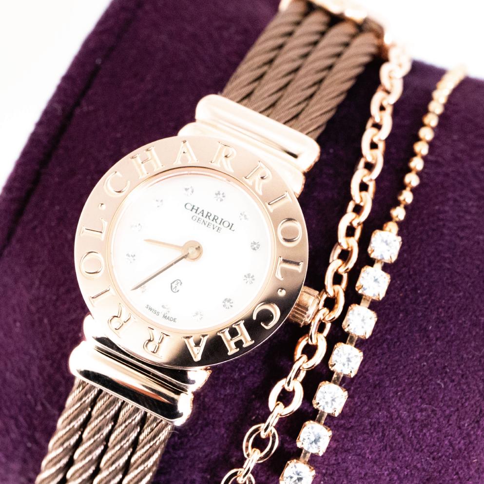 楽天市場】【30%OFF】CHARRIOL レディース腕時計 スイスウォッチ