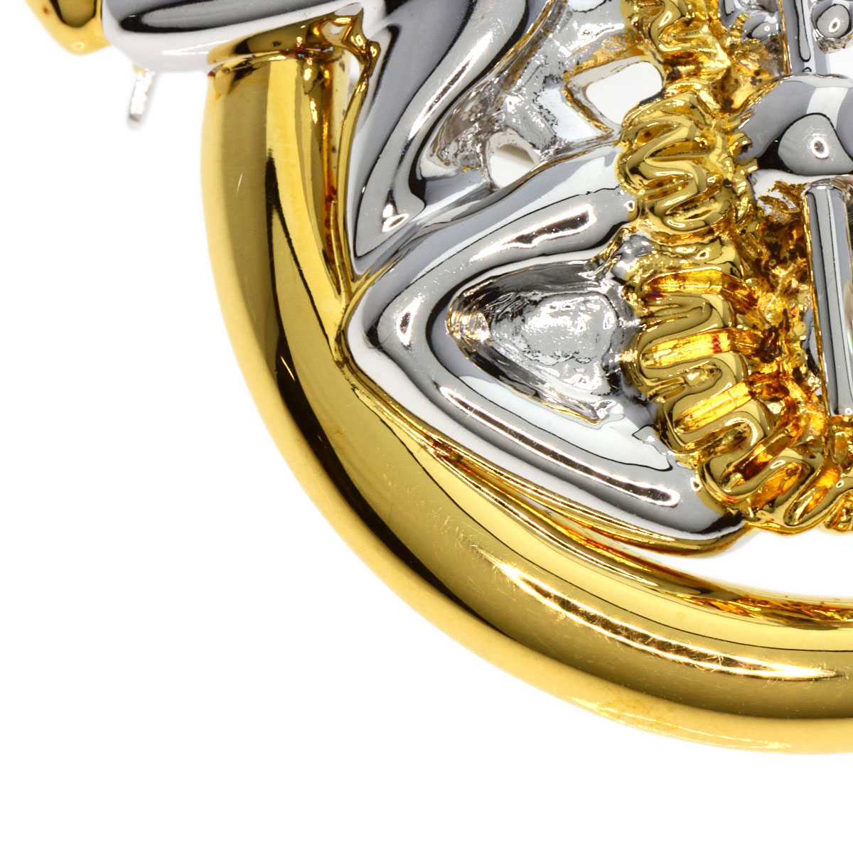 楽天市場】ミキモト ピエロモチーフ パール 真珠 ブローチ シルバー/GP