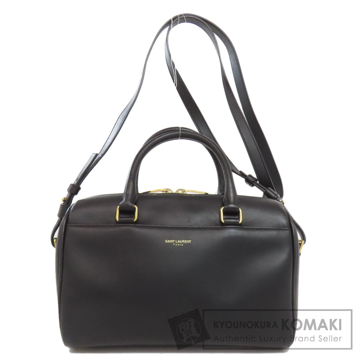 楽天市場】サンローラン ベイビーダッフル ブラックの通販