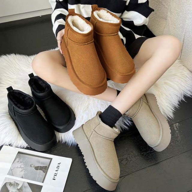 楽天市場】5cmUP！美脚 ショートブーツ 防水 レディース 撥水 ぺたんこ