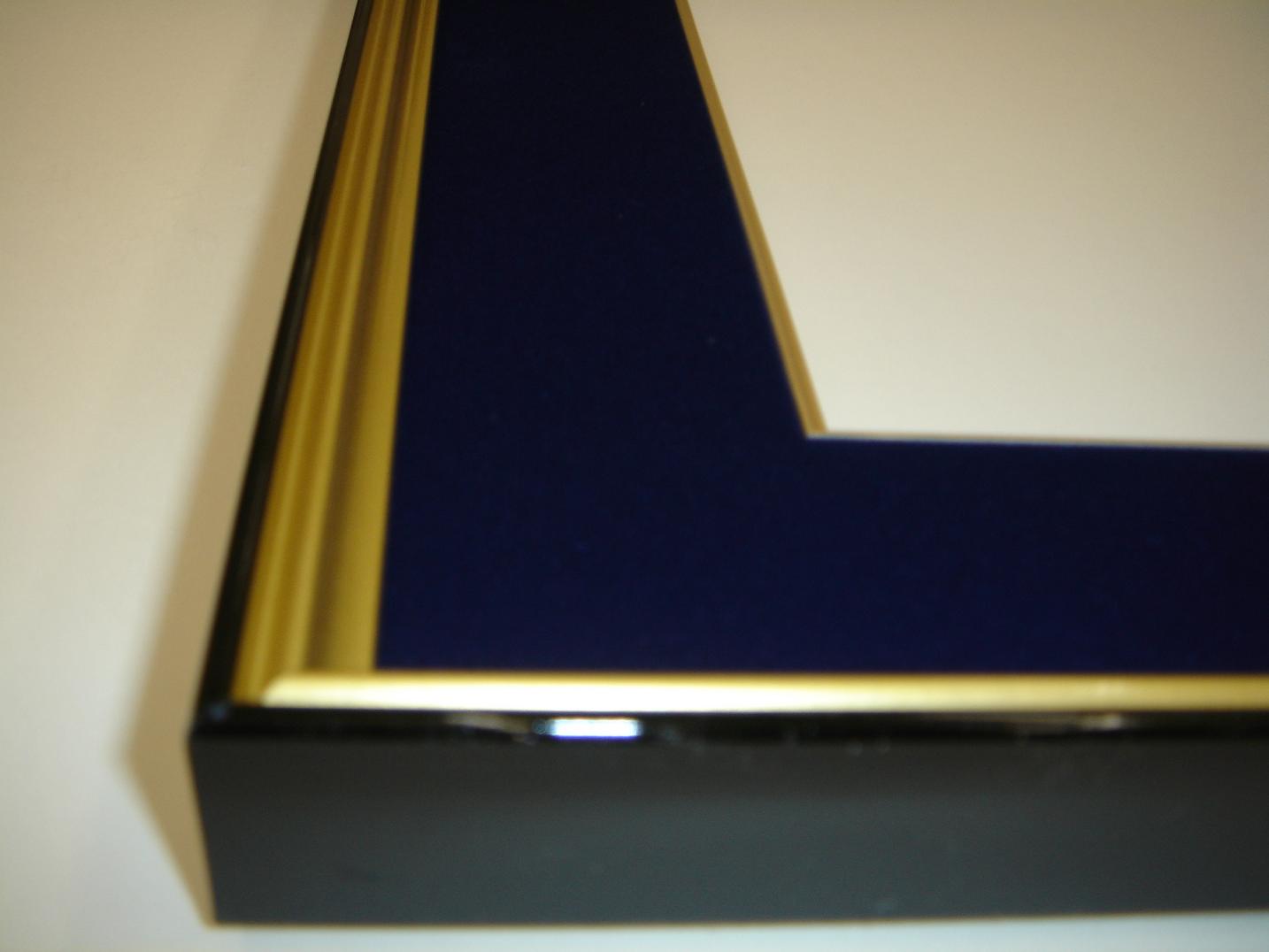 楽天市場】色紙額 4150N黒金色紙 色紙用額縁 色紙額縁 色紙額縁即日