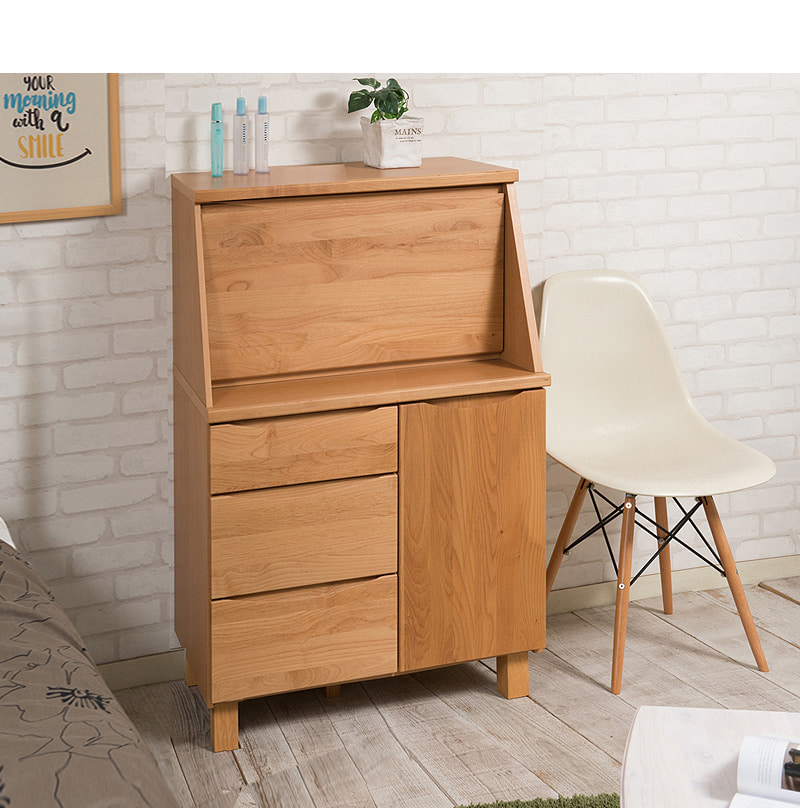 楽天市場】ライティングビューロー 書斎デスク 幅70cm 木製 完成品