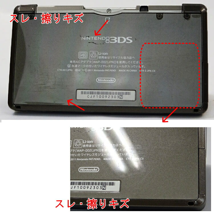 楽天市場】【中古】3点セット 任天堂(ニンテンドー)ニンテンドー3DS