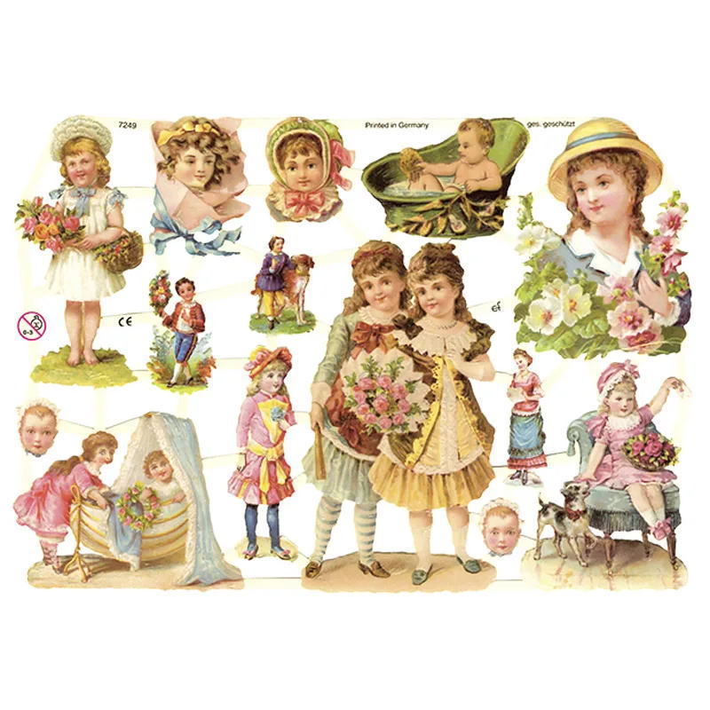 楽天市場】クロモス ヴィクトリアン少女 CHROMOS ドイツ製