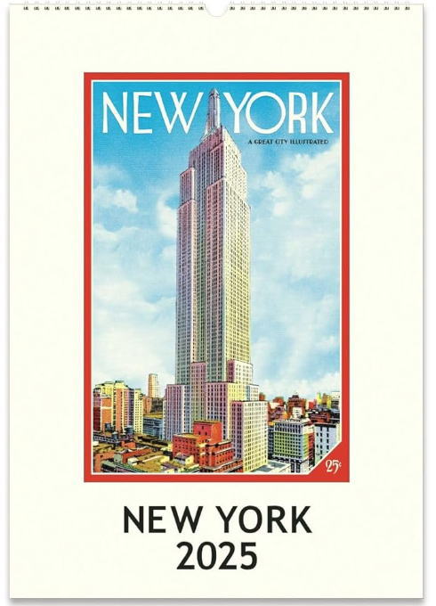 楽天市場】Cavallini&Co 壁掛カレンダー2026/25/24年ニューヨーク