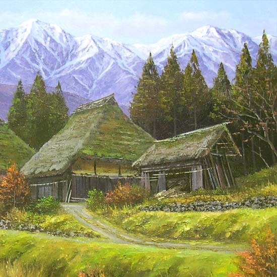 楽天市場】絵画 油絵 山村清流 F50号 （関健造） 送料無料 【海・山