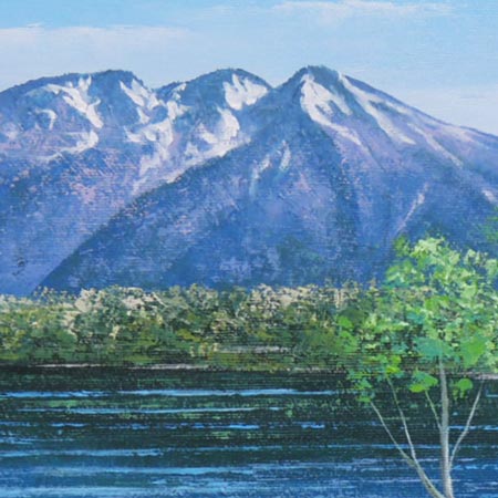 楽天市場】絵画 油絵 尾瀬 F20号 （佐藤俊男） 送料無料 【海・山