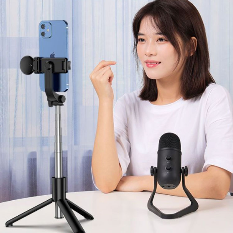 楽天市場】スマホスタンド LED リングライト 折りたたみ式 三脚 自撮り