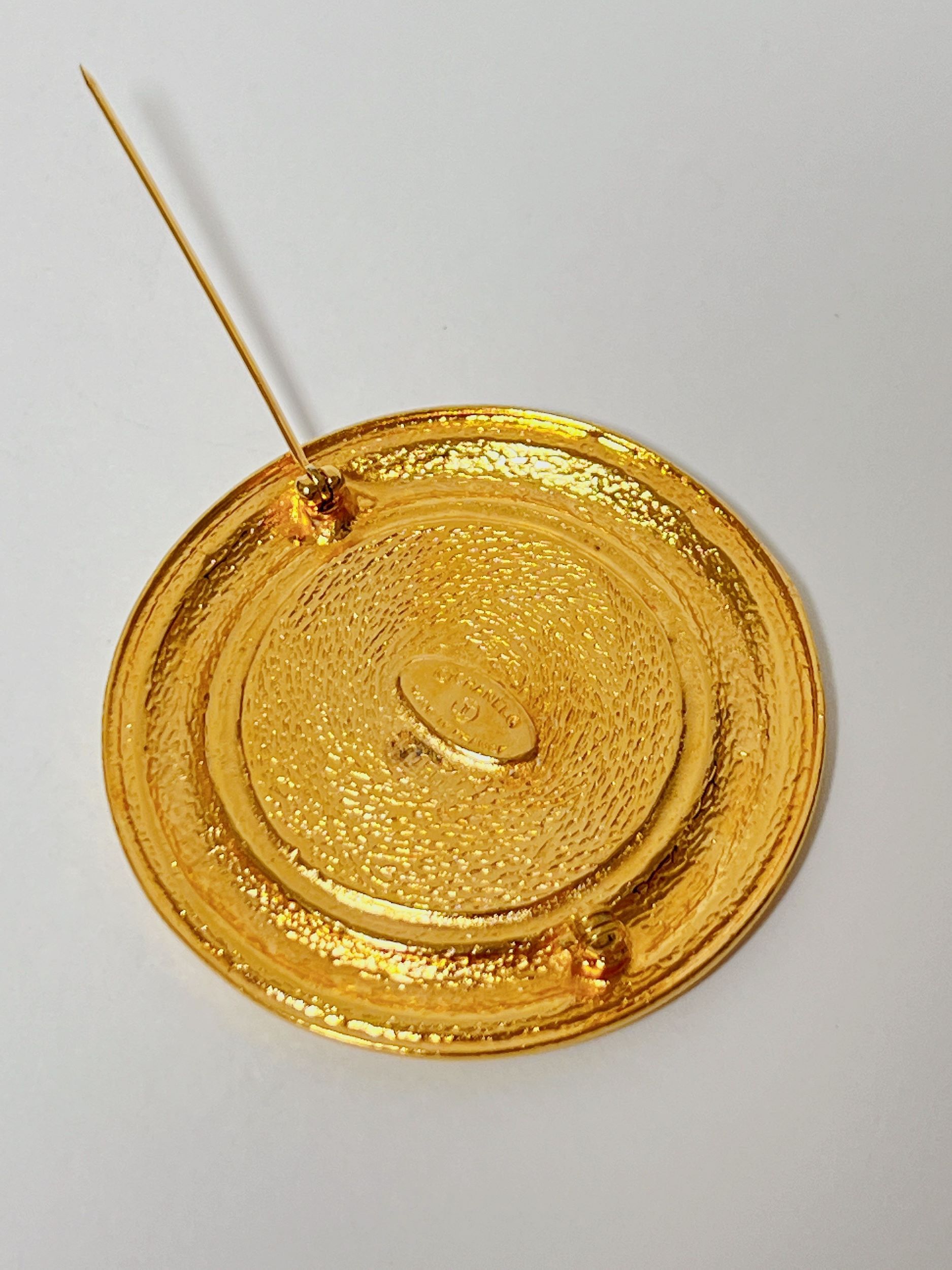 楽天市場】【中古】CHANEL シャネル カンボン ブローチ ヴィンテージ