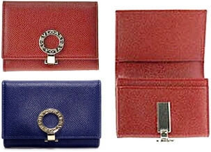 楽天市場】BVLGARI ブルガリブルガリ2つ折りカードケース 名刺入れ