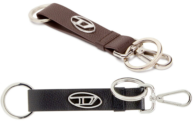 楽天市場】DIESEL ディーゼル キーホルダーオーバルDロゴプレート