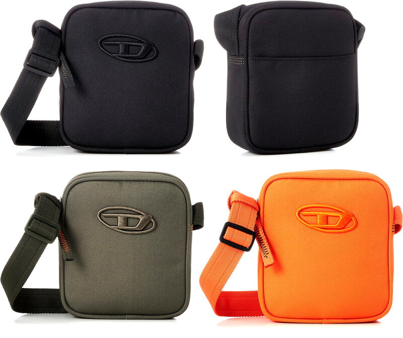 楽天市場】DIESEL ディーゼルオープンポケット付きポシェット斜めがけ