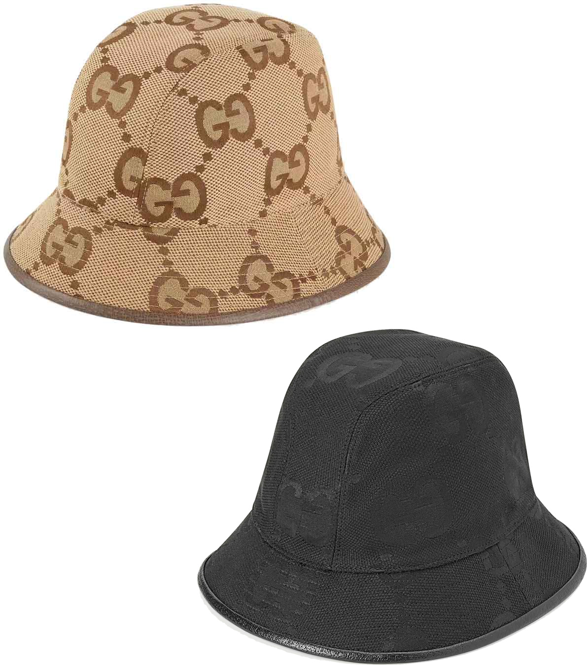 楽天市場】GUCCI グッチ ハット帽子キャメルベージュ＆エボニー