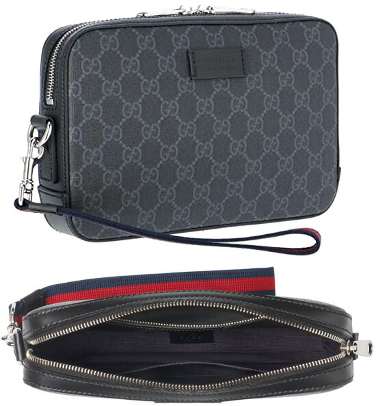 楽天市場】GUCCI グッチ セカンドバッグストラップ付きセカンドポーチ