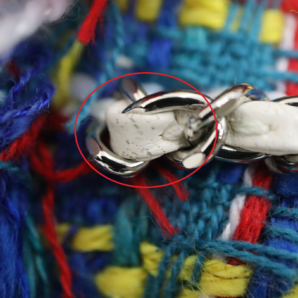 楽天市場】シャネル Chanel ツイードトートバッグ カラフル 【中古