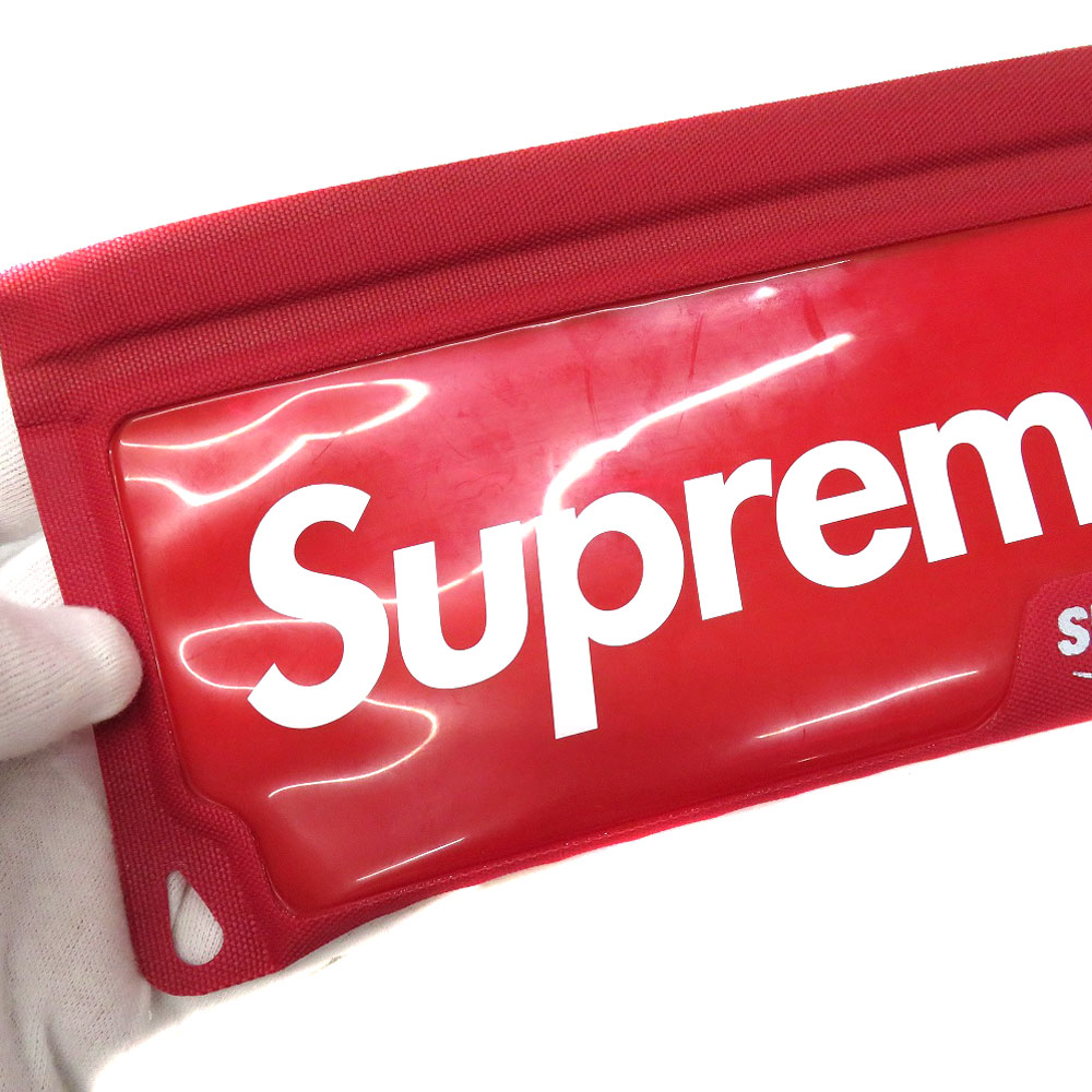 楽天市場】シュプリーム Supreme シールライン 防水ケース レッド