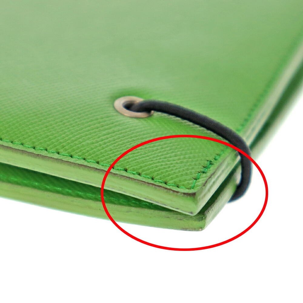 楽天市場】PRADA【プラダ】手帳カバー メモ・ノートパッド A5サイズ