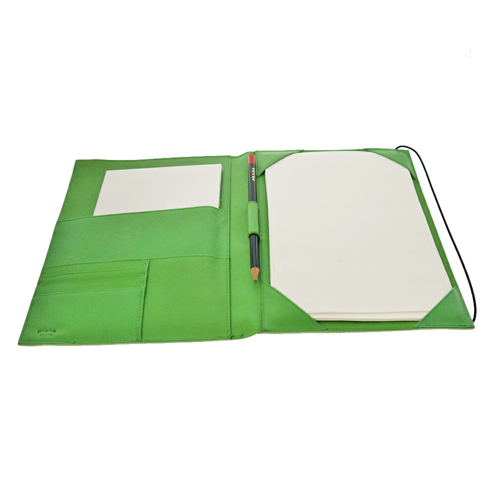 楽天市場】PRADA【プラダ】手帳カバー メモ・ノートパッド A5サイズ