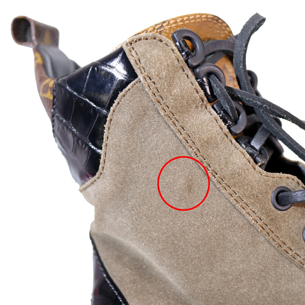 楽天市場】ルイヴィトン Louis Vuitton ローリエートライン ブーツ 約