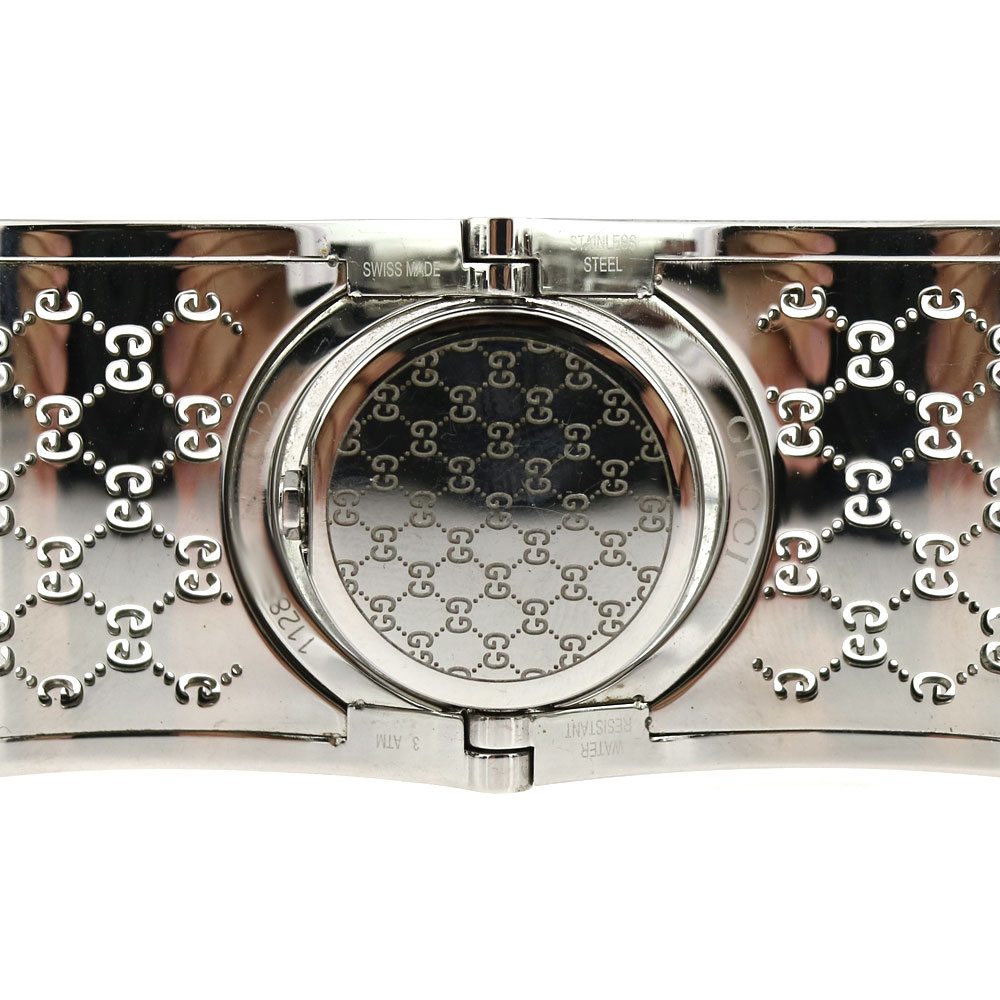 楽天市場】GUCCI【グッチ】 112 トワール クォーツ バングル 腕時計 SS