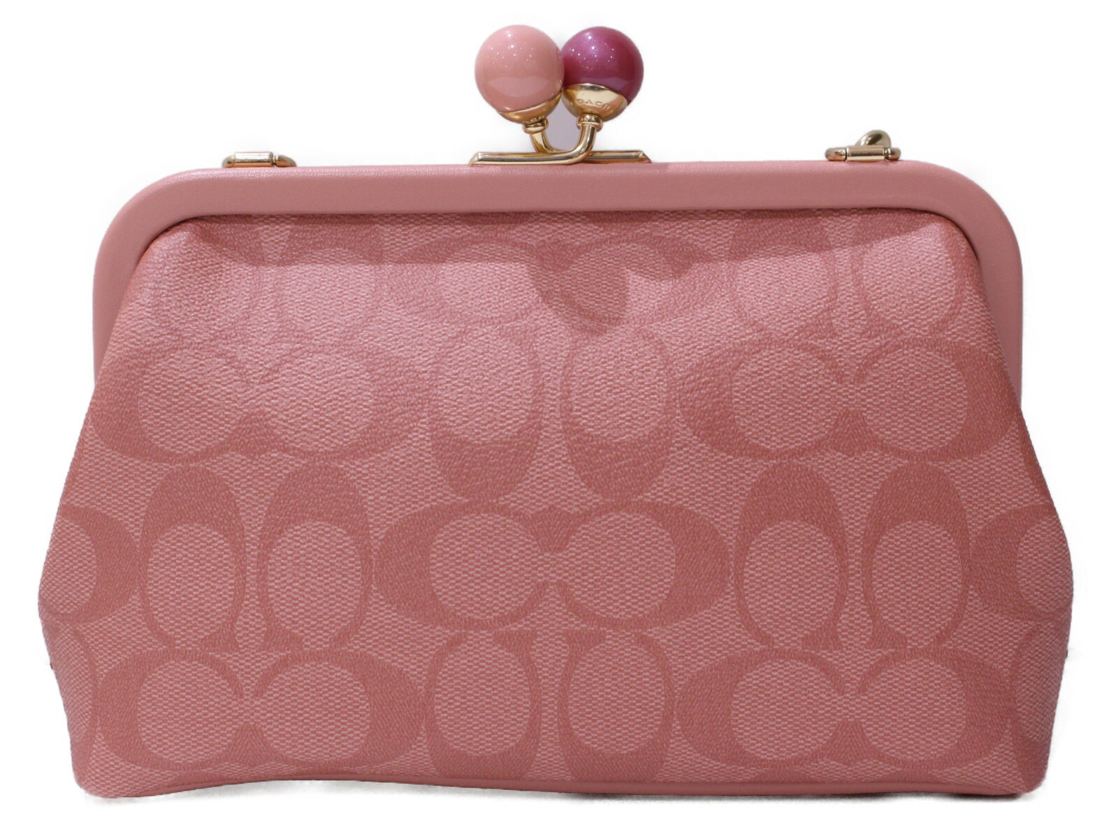 楽天市場】COACH コーチ がま口ショルダーバッグ C1452 ミニバッグ