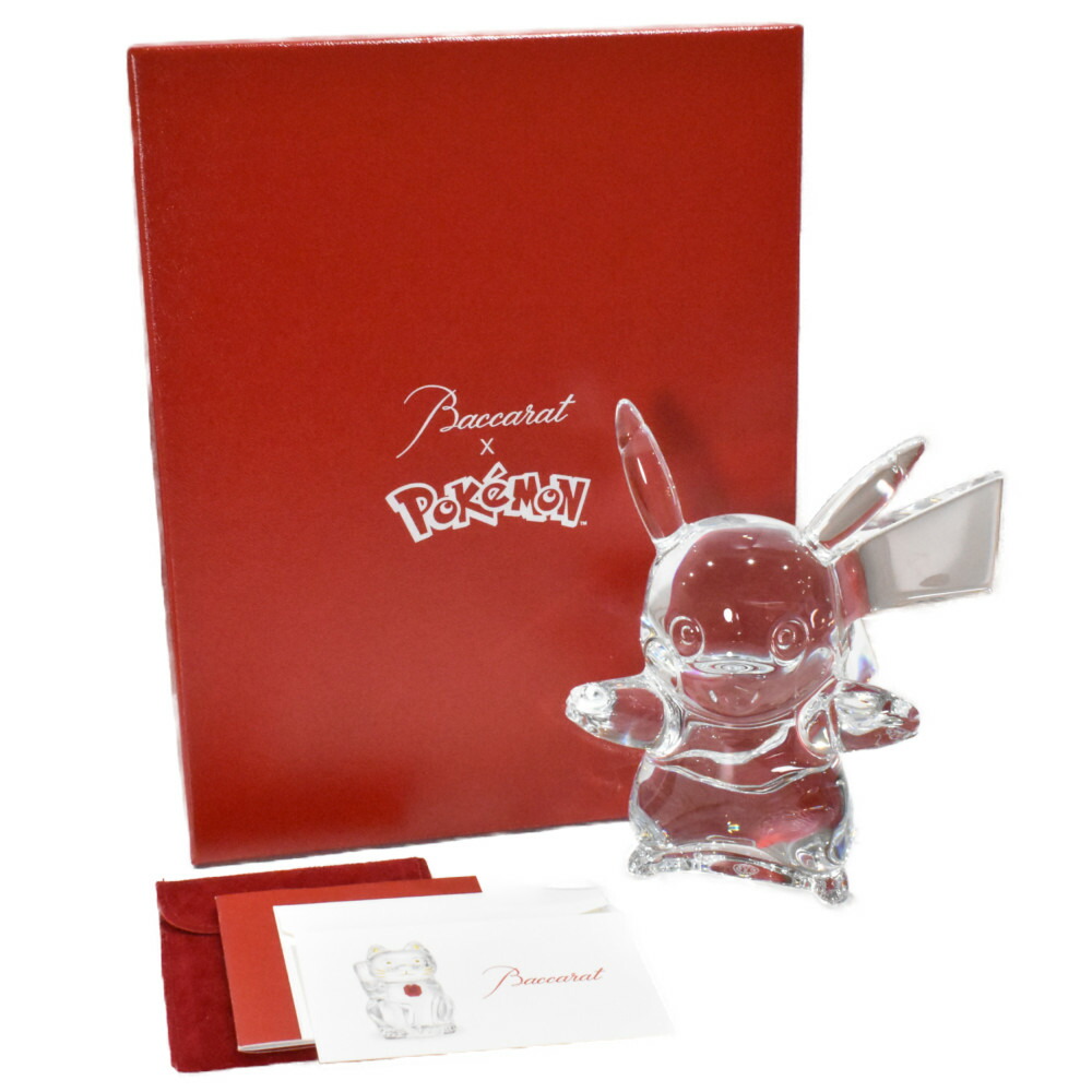 楽天市場】【箱あり】Baccarat バカラ ピカチュウ クリスタル クリア
