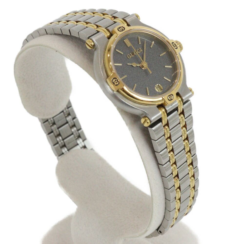 楽天市場】【電池交換済】GUCCI グッチ 9000L クオーツ デイト SS