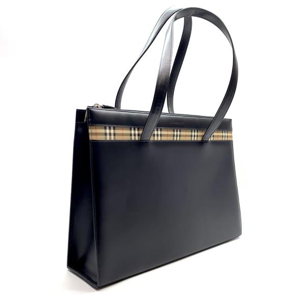 楽天市場】BURBERRY バーバリー レザー トートバッグ ショルダーバッグ
