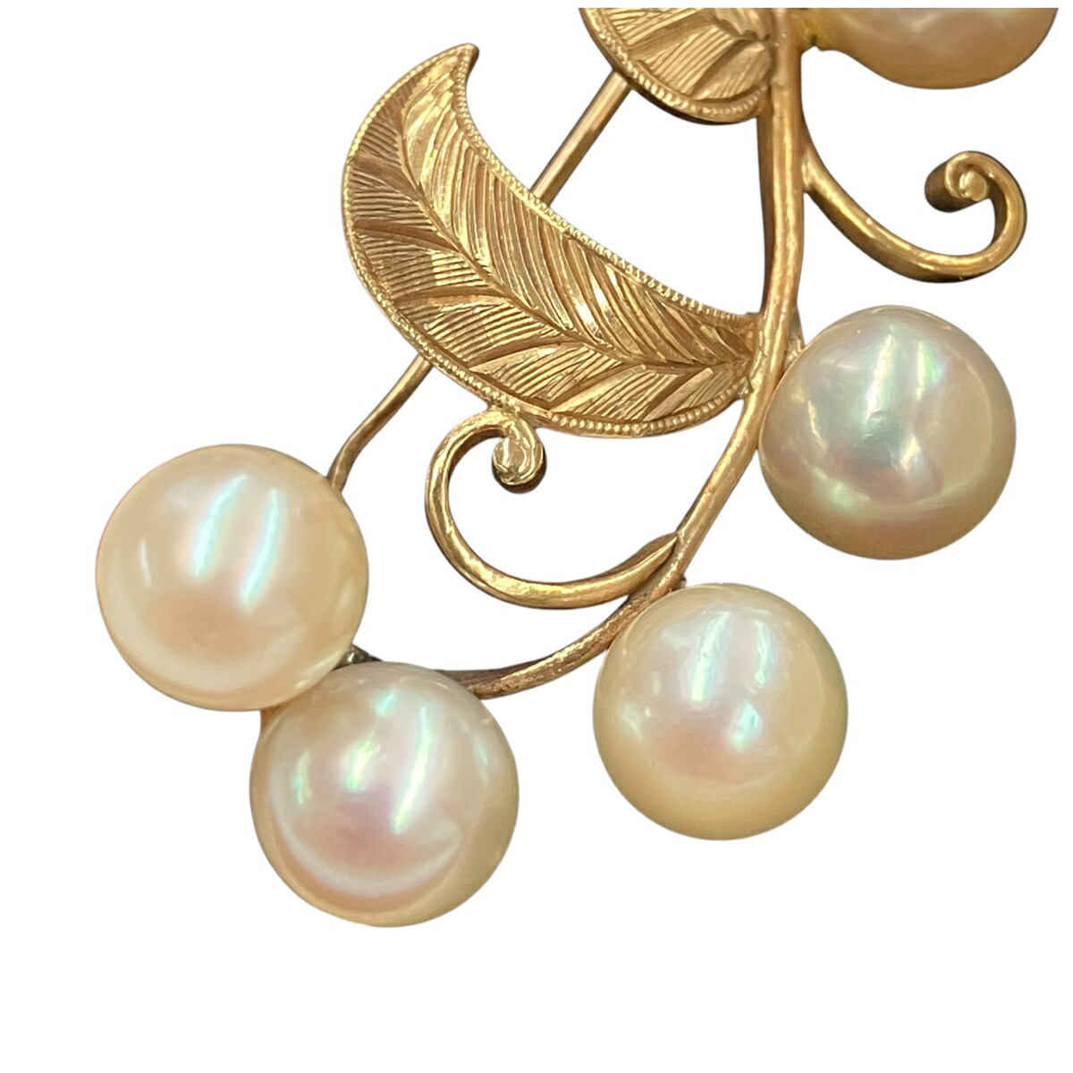 楽天市場】【中古】｜MIKIMOTO ミキモト ブローチ K14 6.8g パール7.2