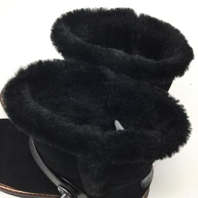 楽天市場】COACH【コーチ】ムートンブーツ FG3155 サイズ7 24cm